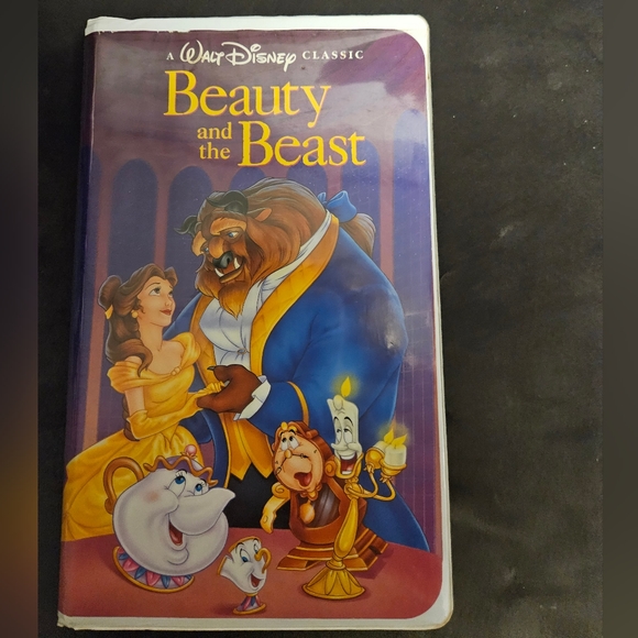 Disney Black Diamond VHS | Aladdin | Beauty and the Beast | Rescuers Down Under - Picture 7 of 15